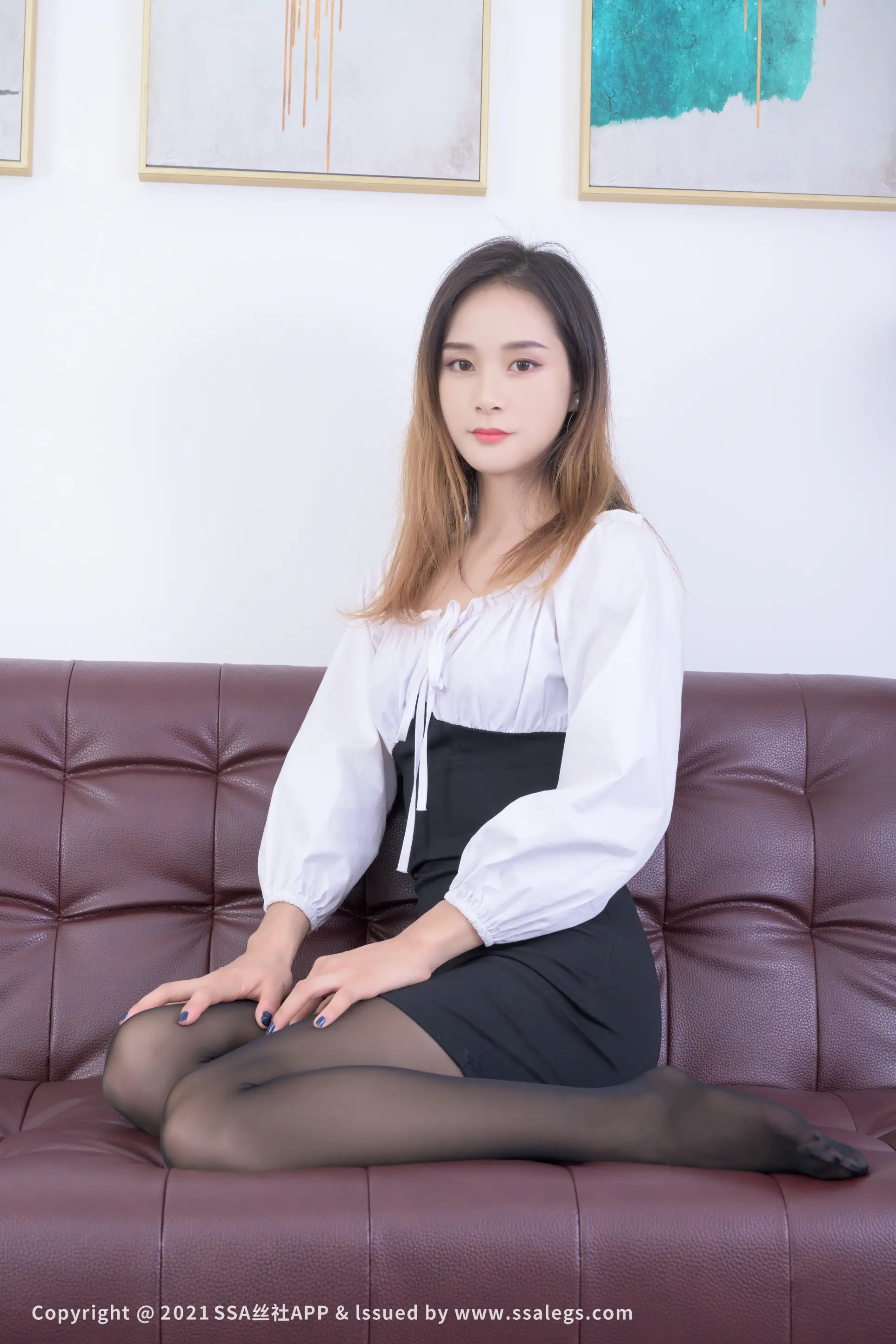 [SSA丝社] NO.687 模特素人的黑丝袜美女(下)#[120P]-094