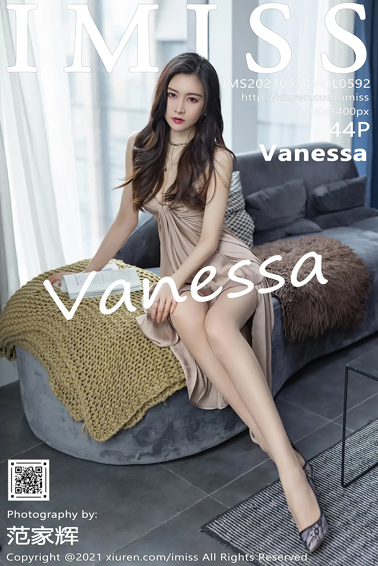 [爱蜜社] 2021.05.14 VOL.592 –Vanessa [45P]-PicJJ
