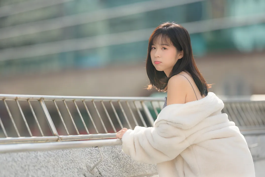 [街拍丝足] NO.215 YoYo 牛仔短裤长靴 #街拍丝足、美足#[109P]-007