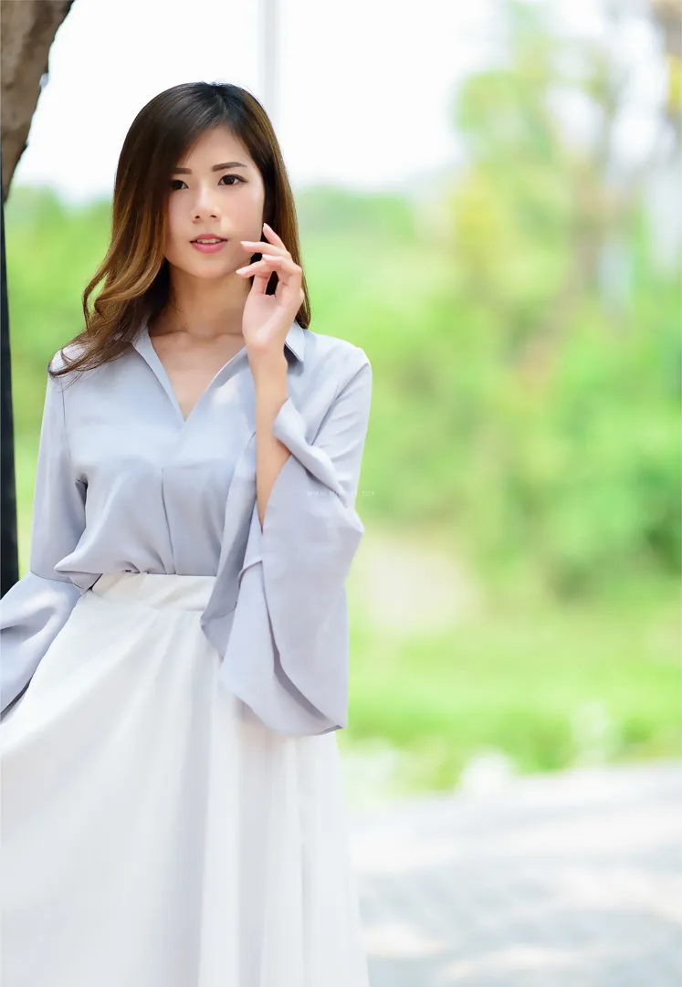 [街拍丝足] NO.145 方唯真 飘逸长裙涼高美腿 #街拍丝足、美足#[184P]-100