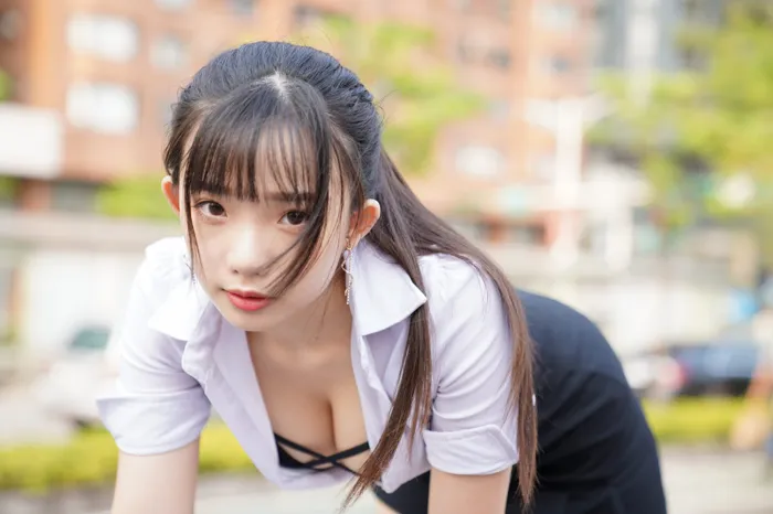 [街拍丝足] NO.078  陈家琳 OL短裙 高跟美腿外拍 #街拍丝足、美足#[100P]-033