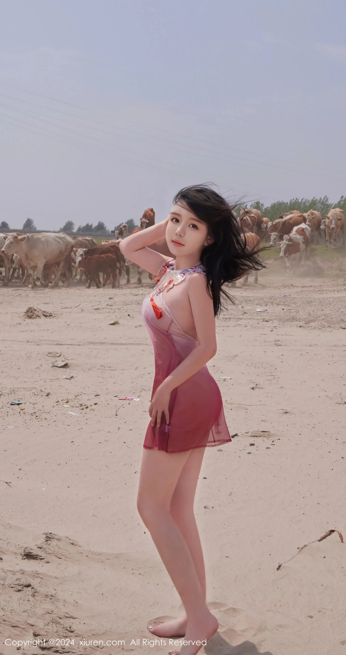 [秀人网] 2024.06.28 No.8777 小薯条nienie、秀人旗下#[73P]-059