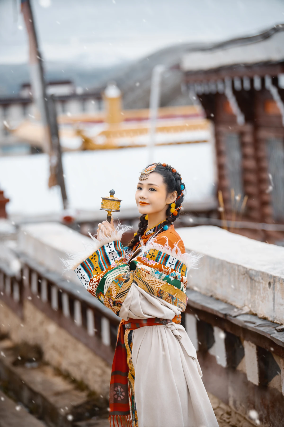 [艺图语]2023.02.08 Vol.3000 下雪天#谢阿玲#[26P]-012