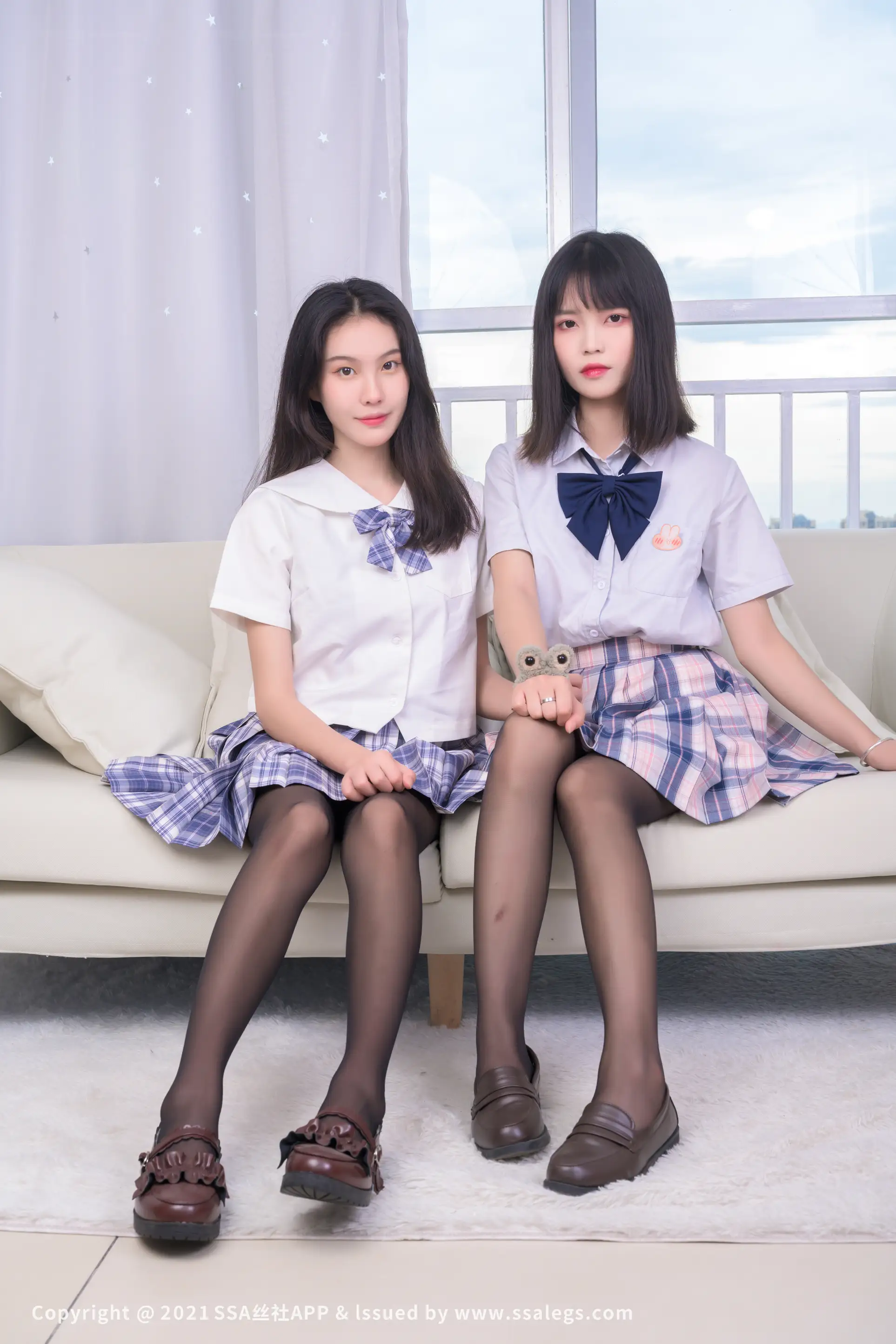 [SSA丝社] NO.636 模特素素&丹丹的黑丝(上)#[73P]-007