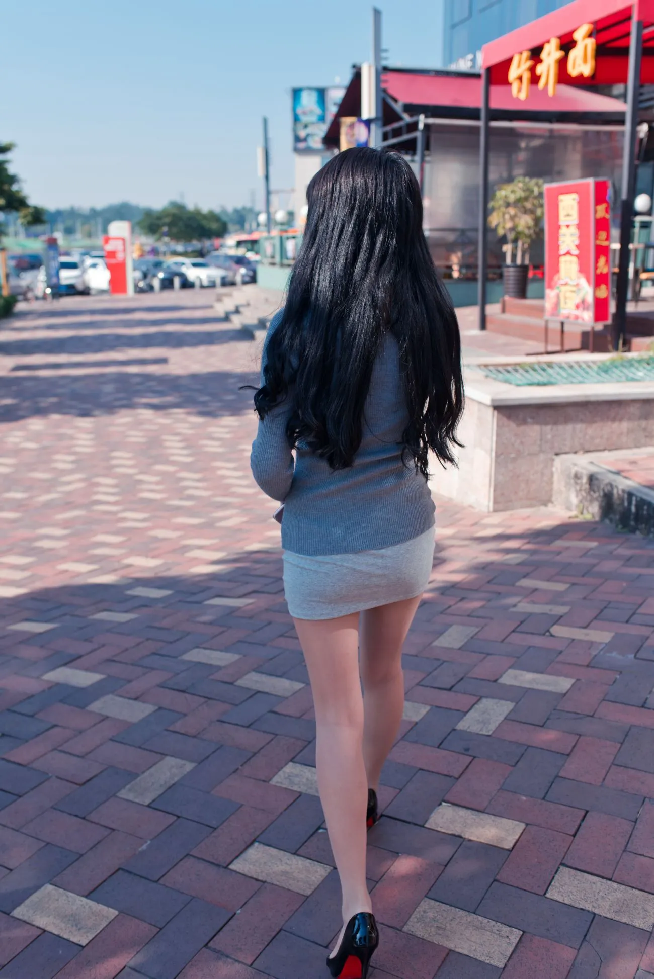 [街拍丝足] NO.084 休闲书屋里的短裙肉丝美女萌宝儿 #街拍丝足、美足#[79P]-073