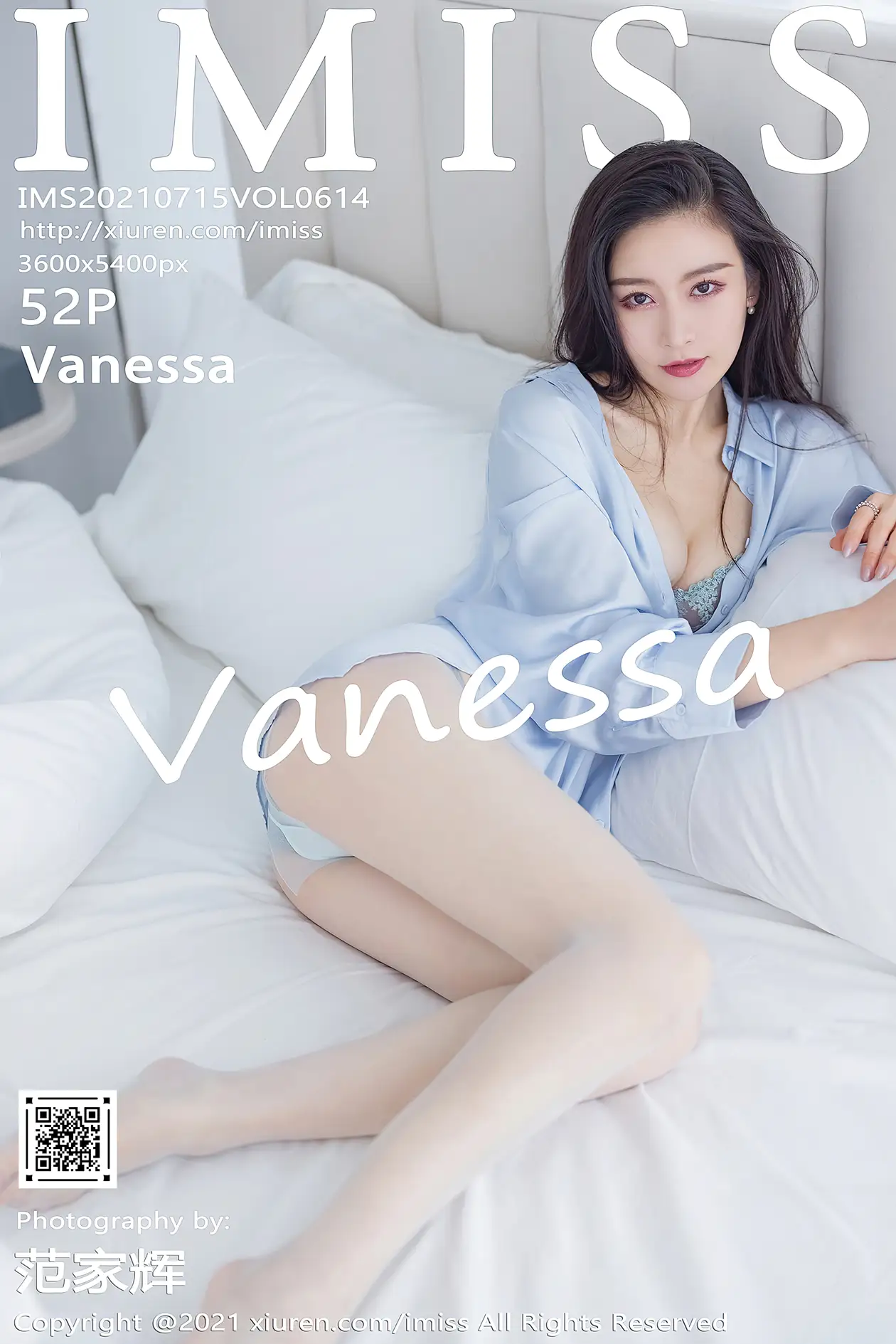 [爱蜜社] 2021.07.15 VOL.614 –Vanessa [53P]-PicJJ