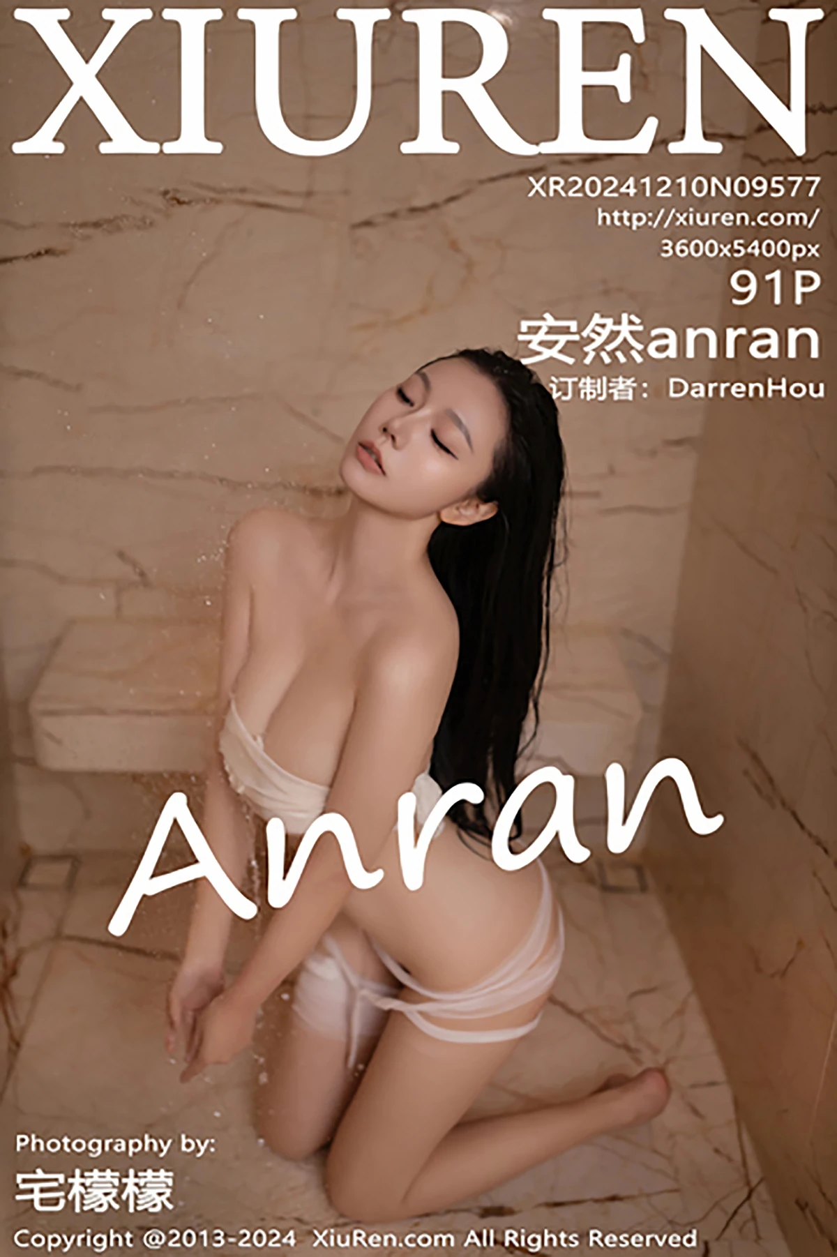 [秀人网] 2024.12.10 No.9577 安然anran、秀人旗下#[91P]-081