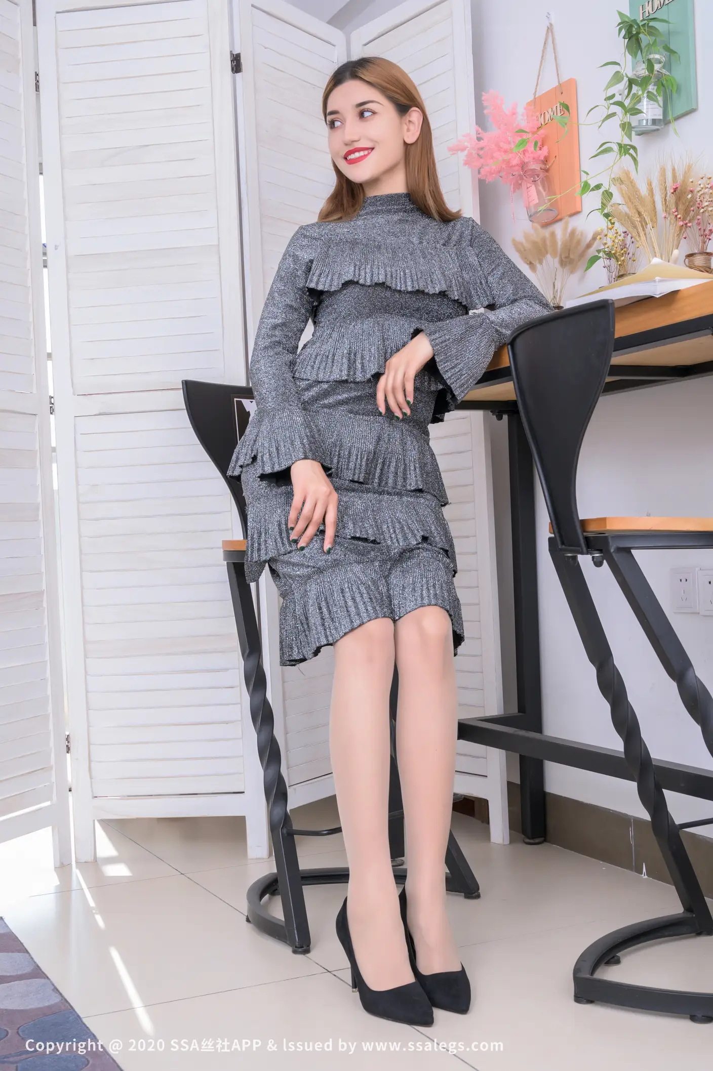 [SSA丝社] NO.562 古丽 拍摄样片展示、丝社、美足#[109P]-004