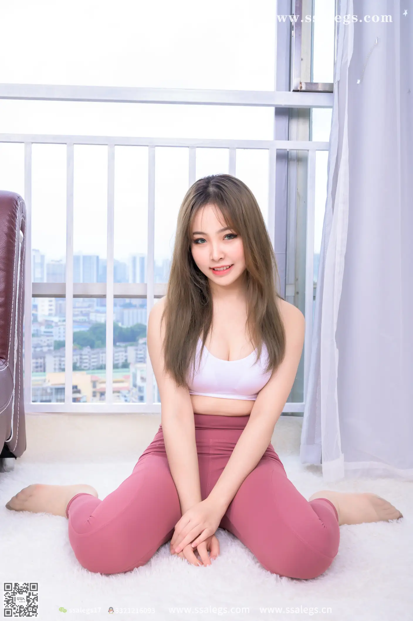 [SSA丝社] NO.403 蜜桃今天穿丝袜陪你做运动(上)、丝社、美足#[119P]-111