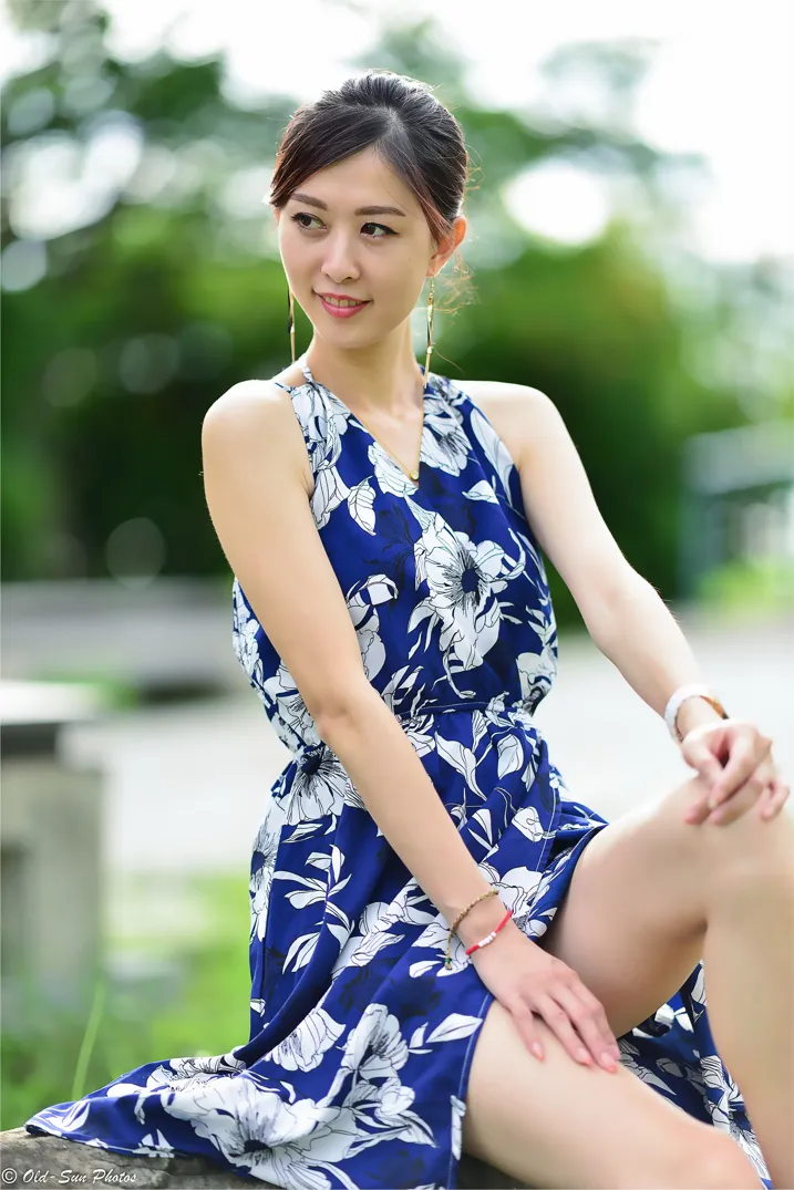 [街拍丝足] NO.196 赵婷婷 连衣裙凉高美腿 #街拍丝足、美足#[122P]-035