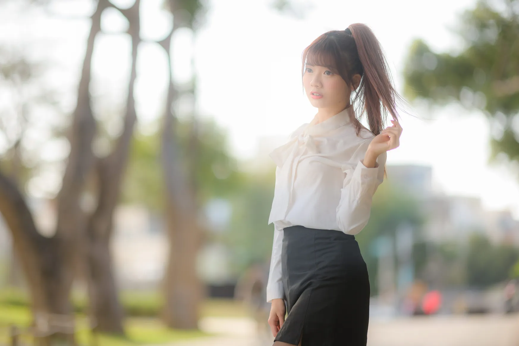 [街拍丝足] NO.237 OL黑丝制服高跟 #街拍丝足、美足#[296P]-058