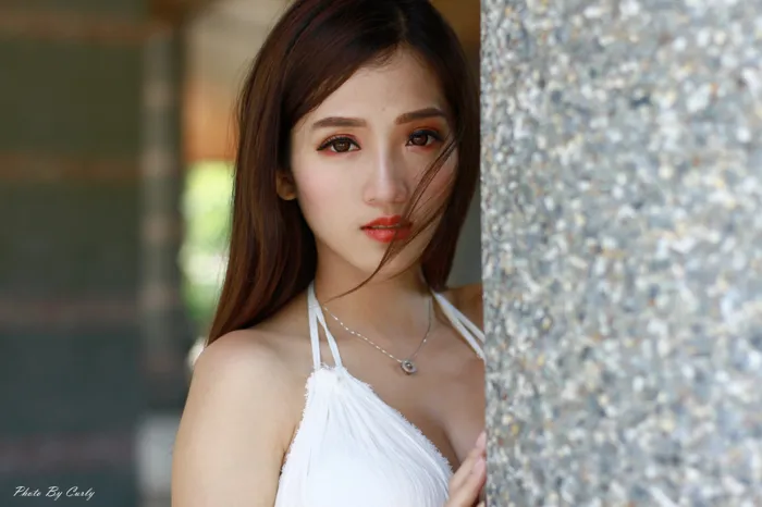 [街拍丝足] NO.039 Go Go 白色小禮服 高跟美腿外拍 #街拍丝足、美足#[118P]-051