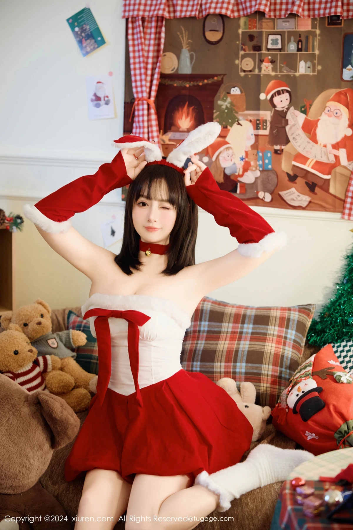 [秀人网] 2024.12.25 No.9656 养乐多Doll、秀人旗下#[53P]-002