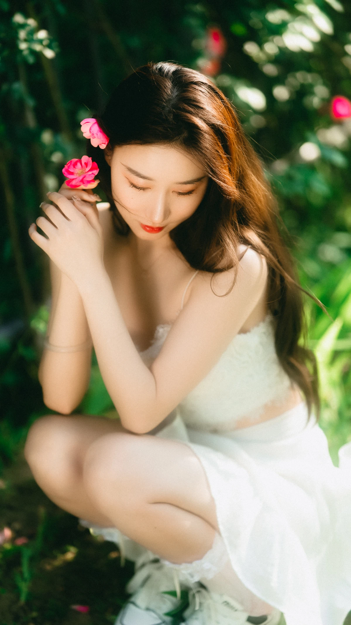 [艺图语]2023.05.20 Vol.3048 蔷薇花下#桃子#[47P]-047