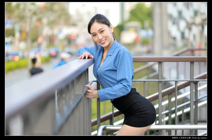 [街拍丝足] NO.091 张雅淳 大安森林 高跟美腿外拍 #街拍丝足、美足#[54P]-042