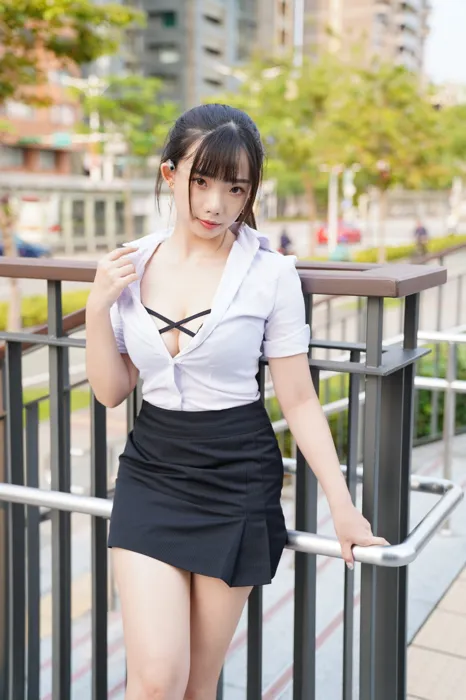 [街拍丝足] NO.078  陈家琳 OL短裙 高跟美腿外拍 #街拍丝足、美足#[100P]-047