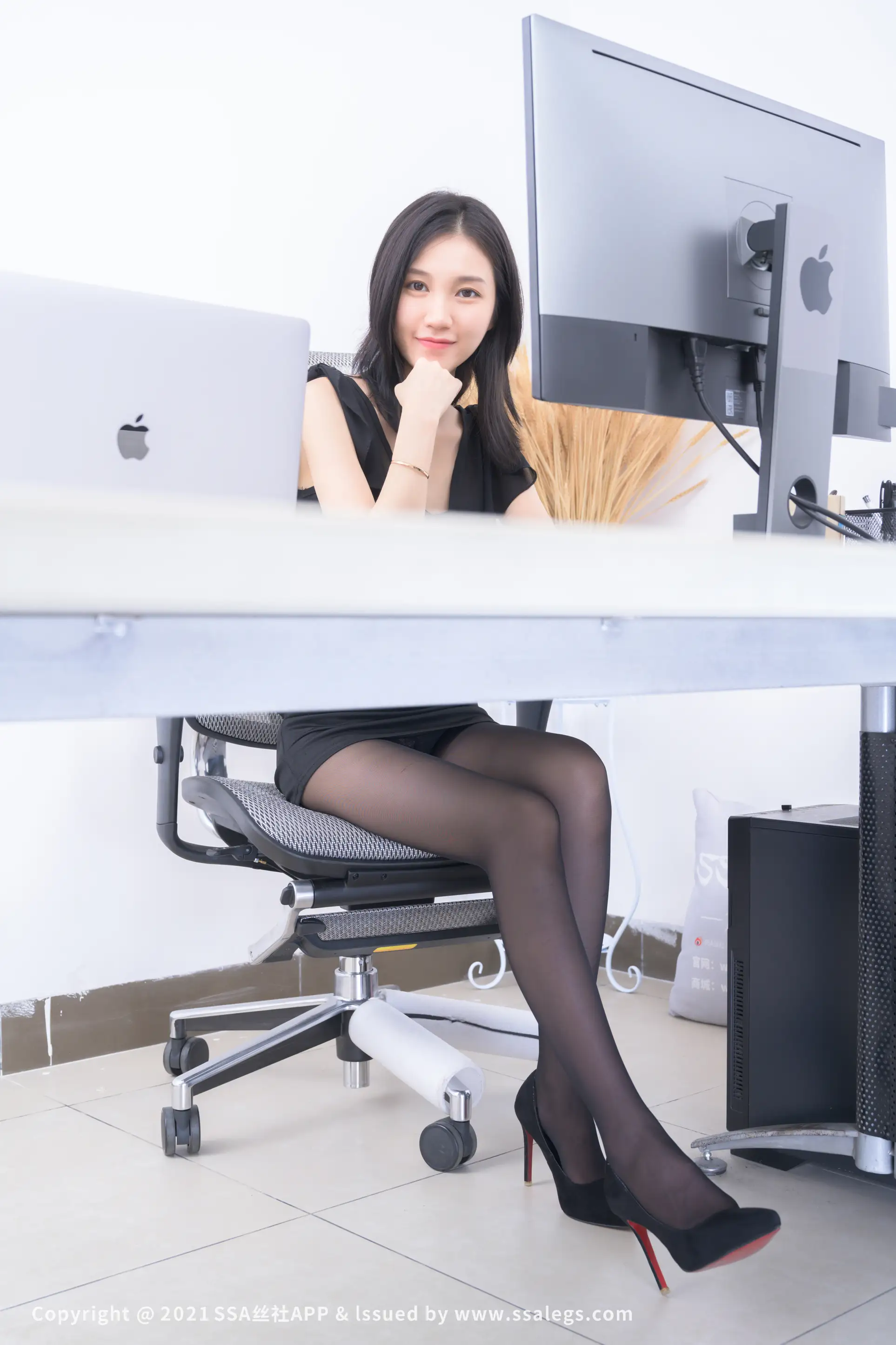 [SSA丝社] NO.780 模特晶晶的黑色丝袜(上)#[153P]-064