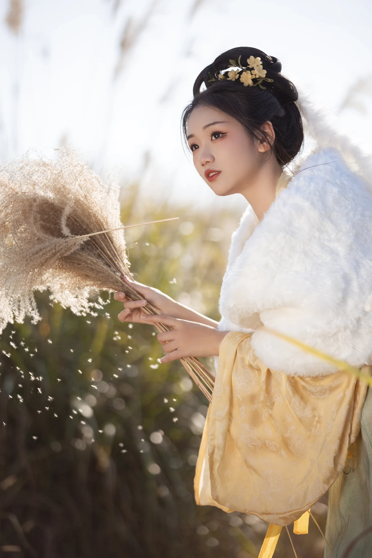 [艺图语]2023.02.09 Vol.3004 芦苇晚风鸣#晚江亭#[25P]-012