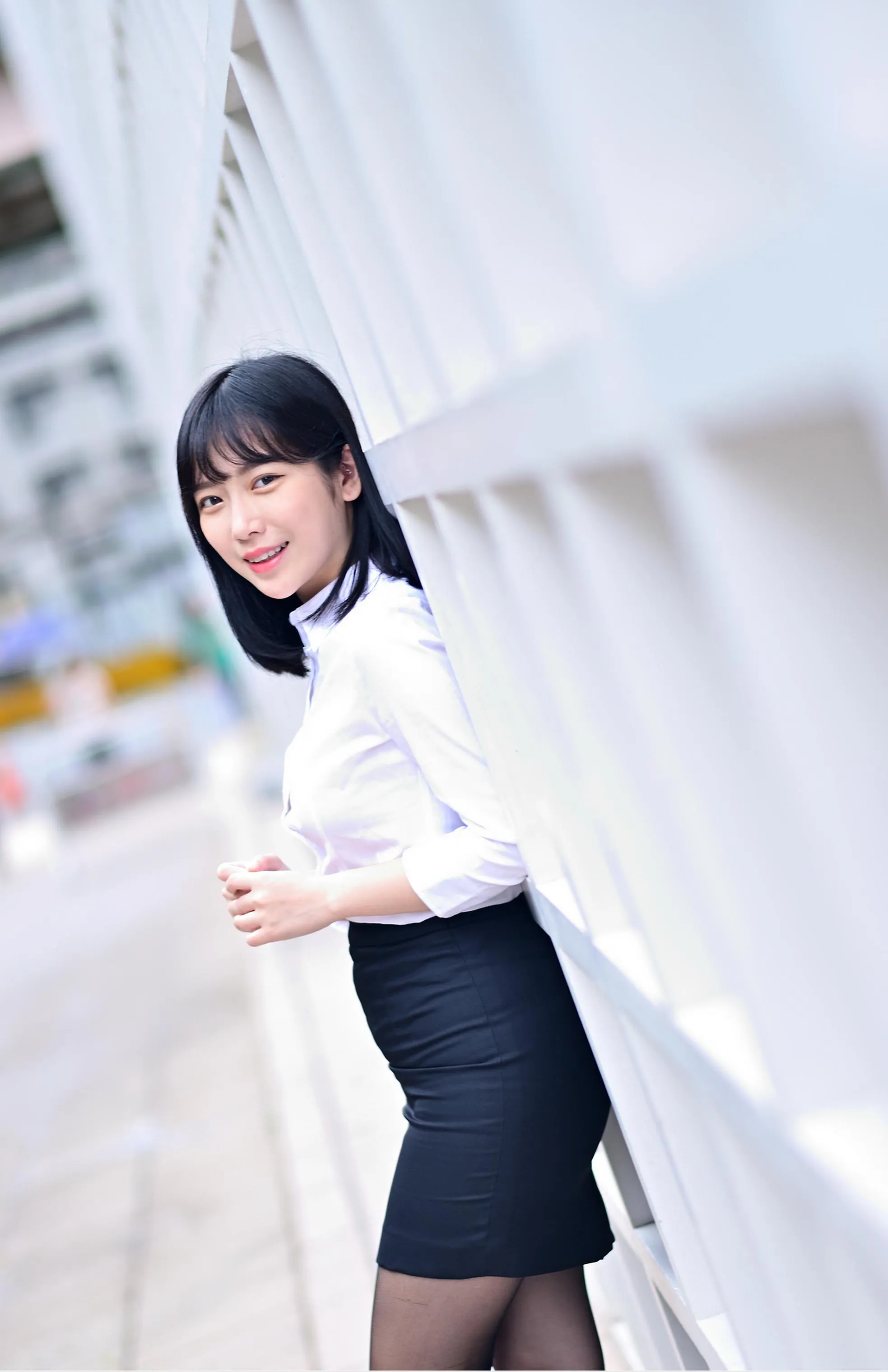 [街拍丝足] NO.147 塔塔酱 OL黑丝美腿 #街拍丝足、美足#[53P]-009
