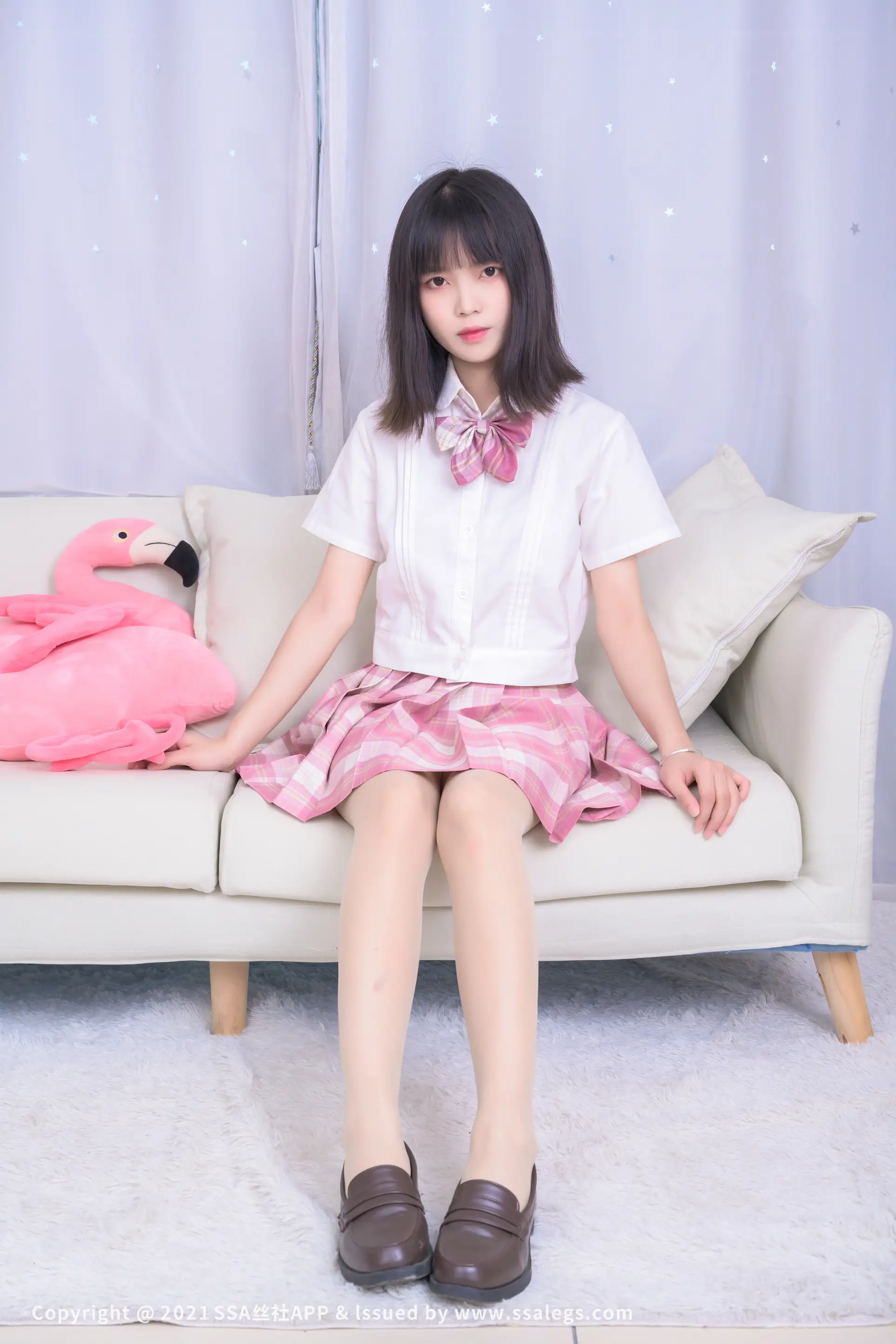 [SSA丝社] NO.700 模特丹丹的肉丝袜美脚(上)#[106P]-015