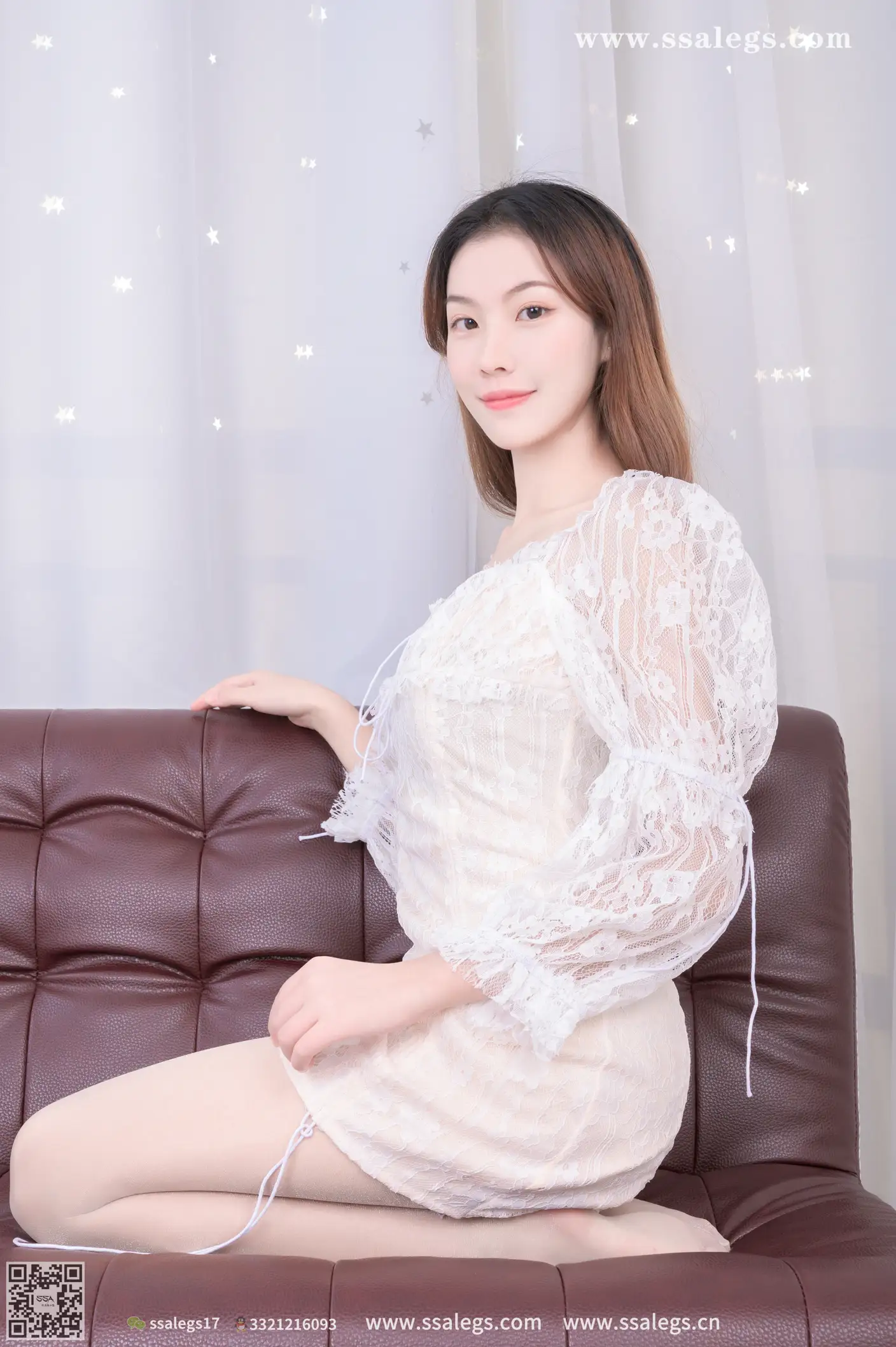 [SSA丝社] NO.402 素素阳光明媚的窗边亮闪闪开档肉丝(下)、丝社、美足#[151P]-007