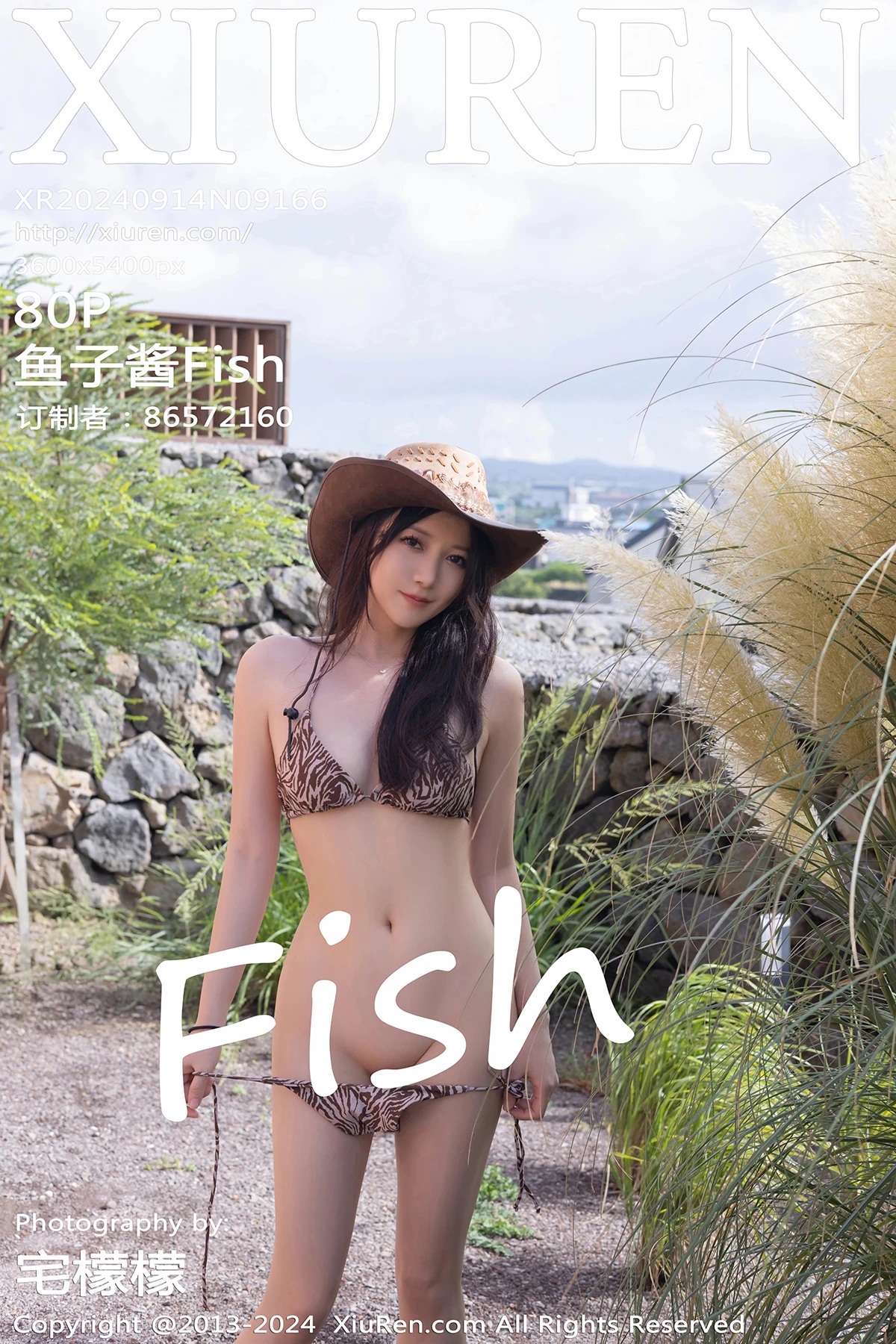[秀人网] 2024.09.14 No.9166 鱼子酱Fish[80P]-PicJJ