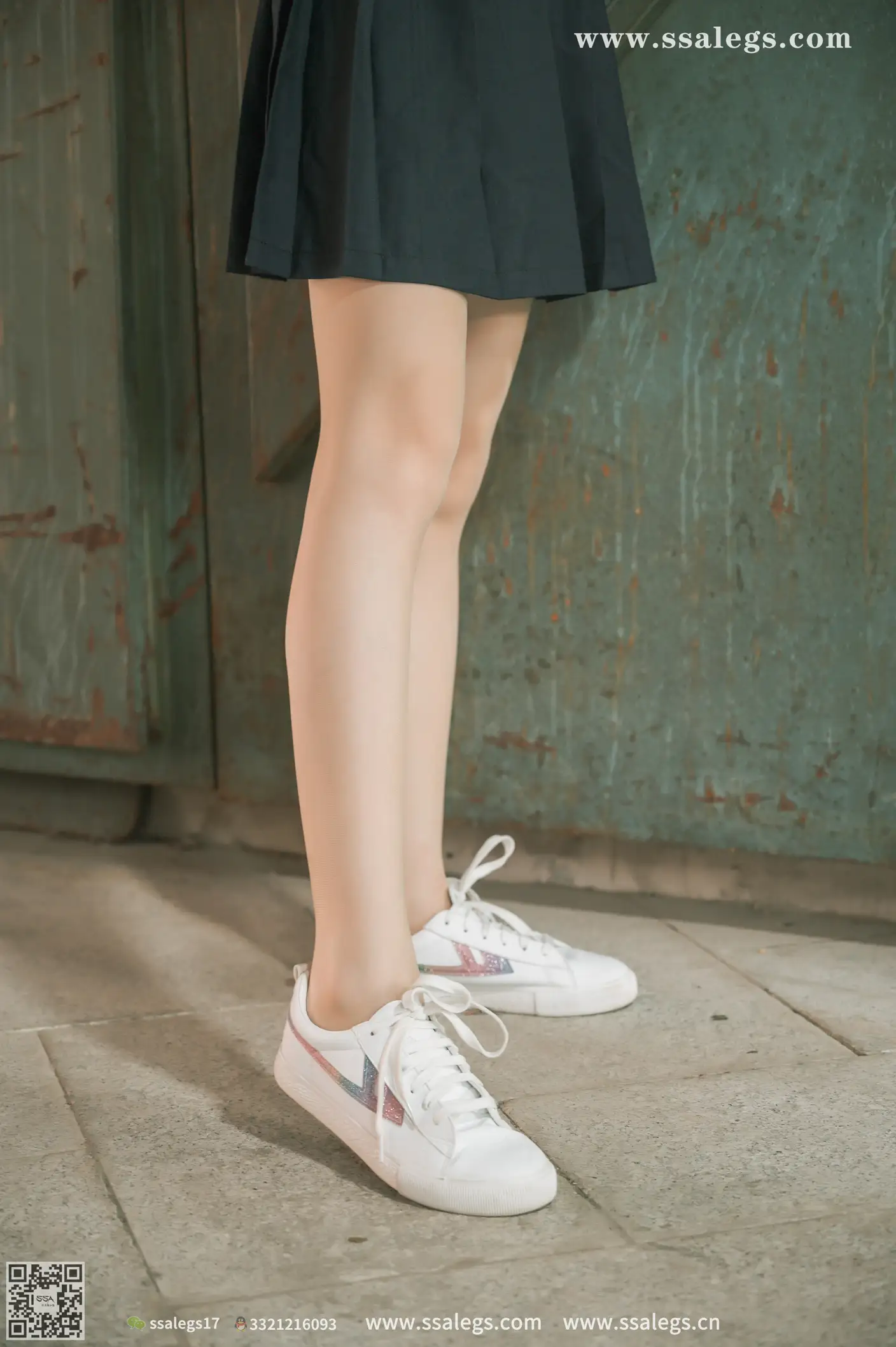 [SSA丝社] NO.421 漫漫白色jk制服肉丝写真(上)、丝社、美足#[135P]-118