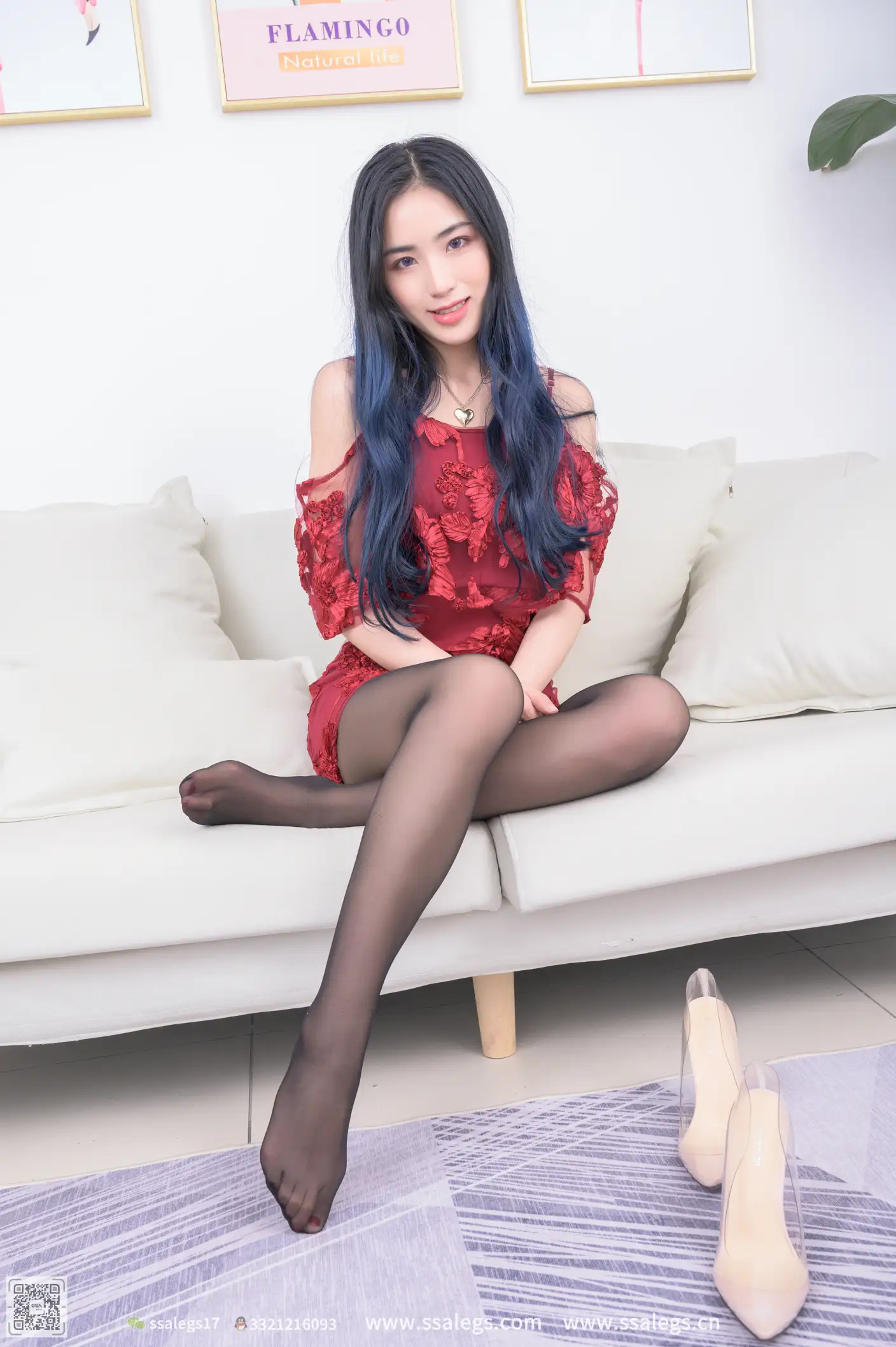 [SSA丝社] NO.524 茵茵 黑丝写真（下)、丝社、美足#[142P]-117