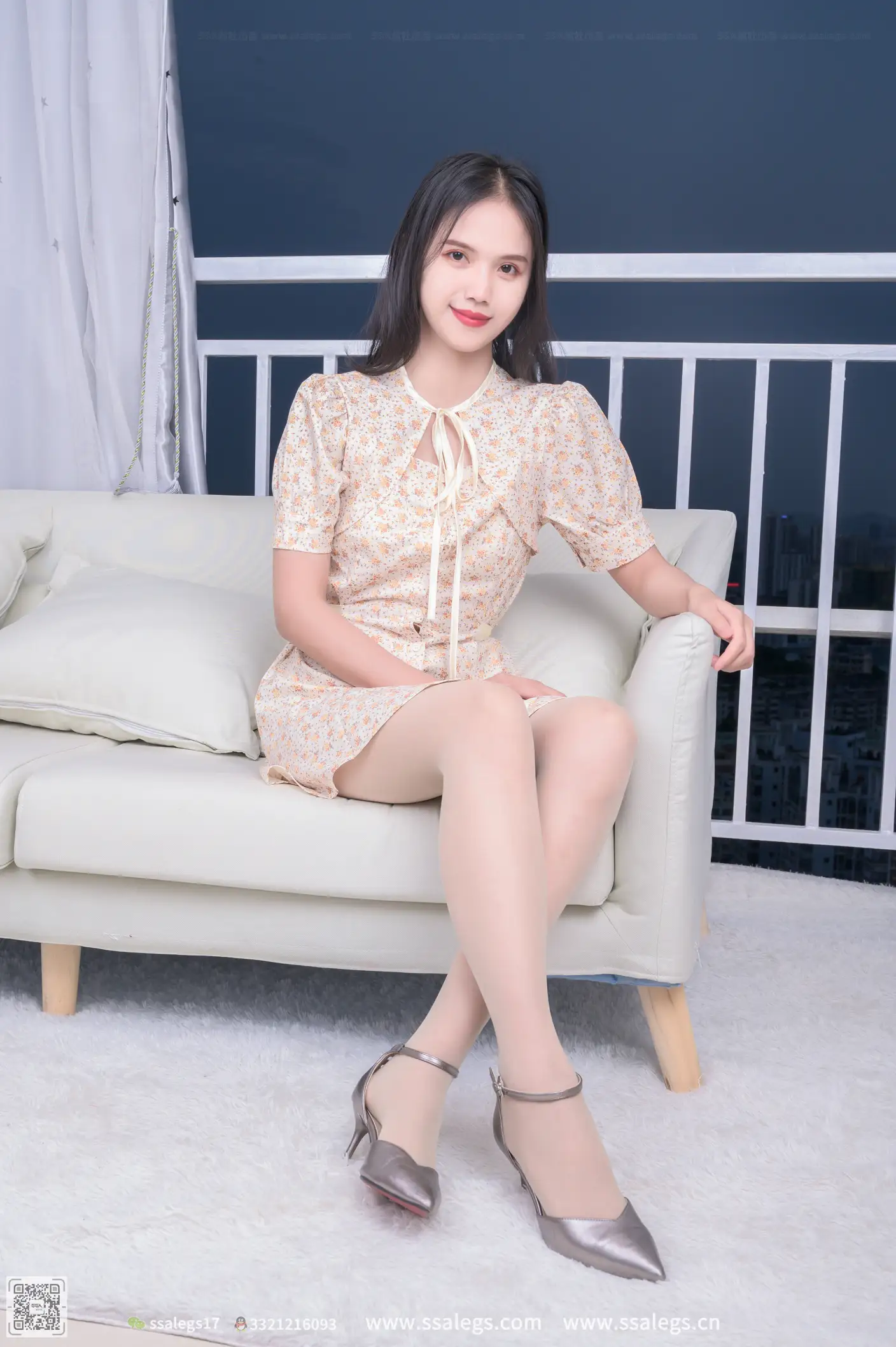 [SSA丝社] NO.522 楚楚 肉丝袜写真、丝社、美足#[151P]-022