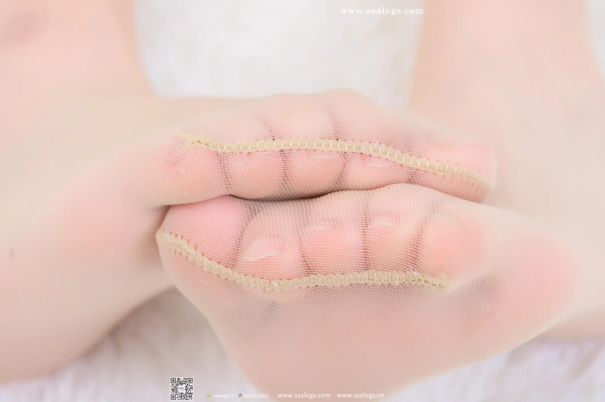 [SSA丝社] NO.430 宝宝可爱少女的白色连衣裙(下)、丝社、美足#[124P]-047