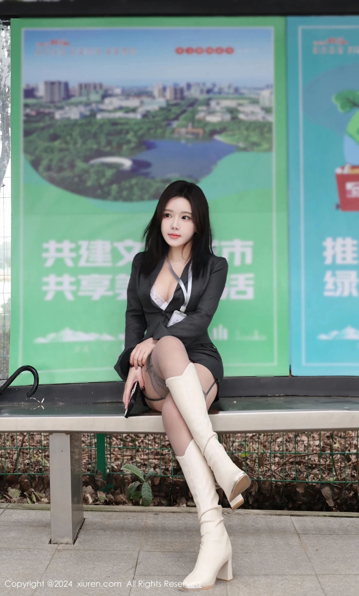 [秀人网] 2024.12.13 No.9595 小薯条nienie、秀人旗下#[76P]-009