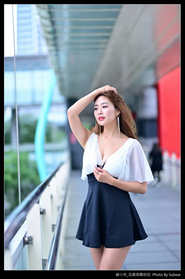 [街拍丝足] NO.101 低胸連衣裙涼高美腿 #街拍丝足、美足#[43P]-023