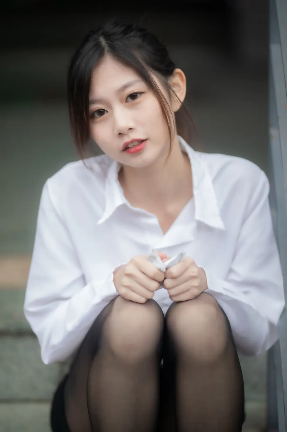 [街拍丝足] NO.128 Dolly Liu OL黑丝高跟美腿 #街拍丝足、美足#[31P]-030