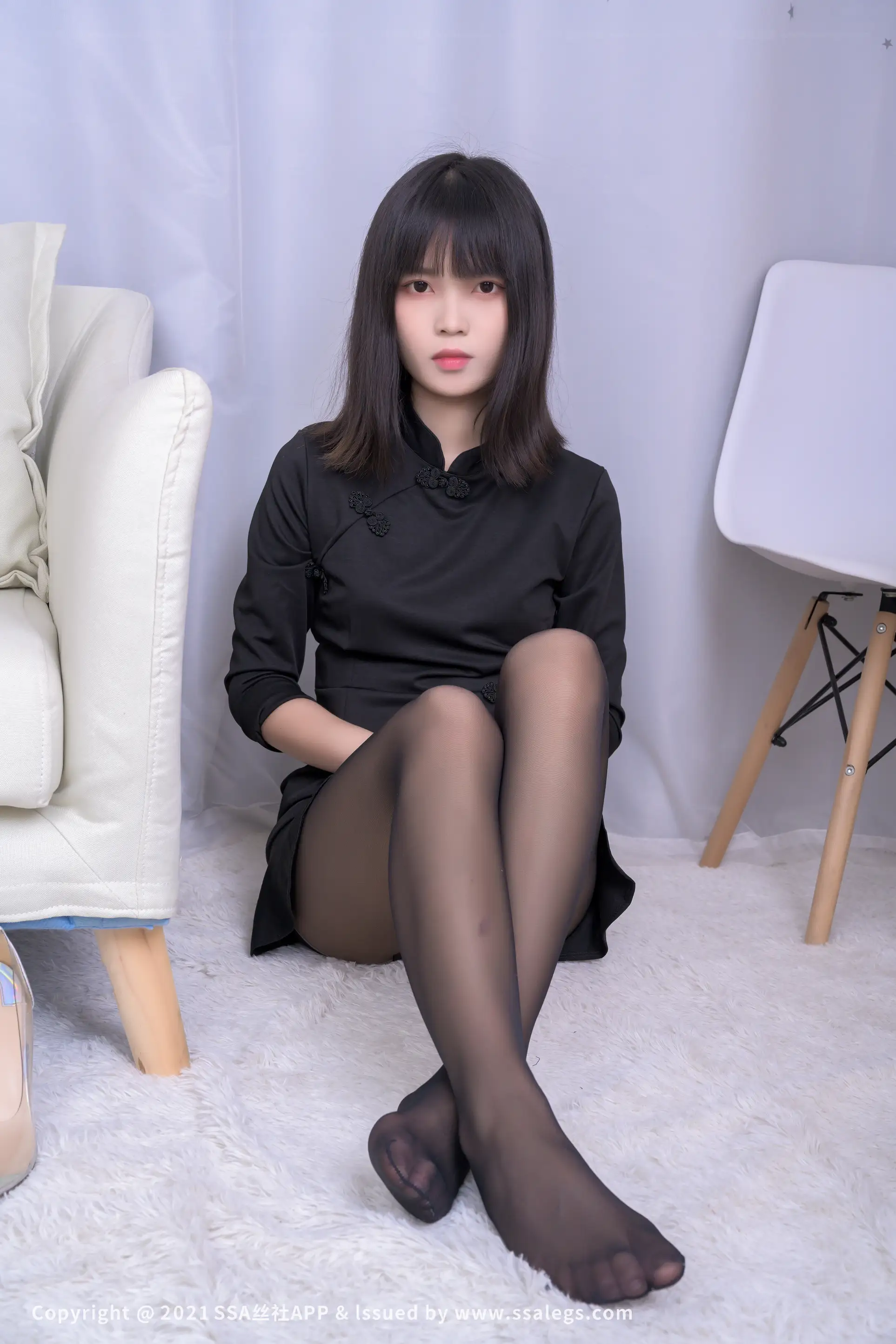 [SSA丝社] NO.727 腿模丹丹的黑丝美足(下)#[119P]-045