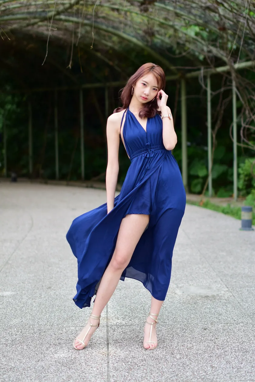 [街拍丝足] NO.178 优宝 高衩长裙凉高美腿 #街拍丝足、美足#[129P]-027
