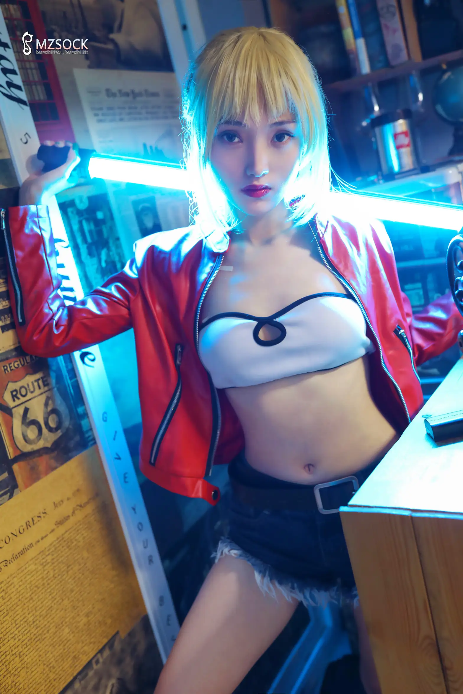 [MZSOCK]爱美足 NO.108 – 茜茜-PicJJ