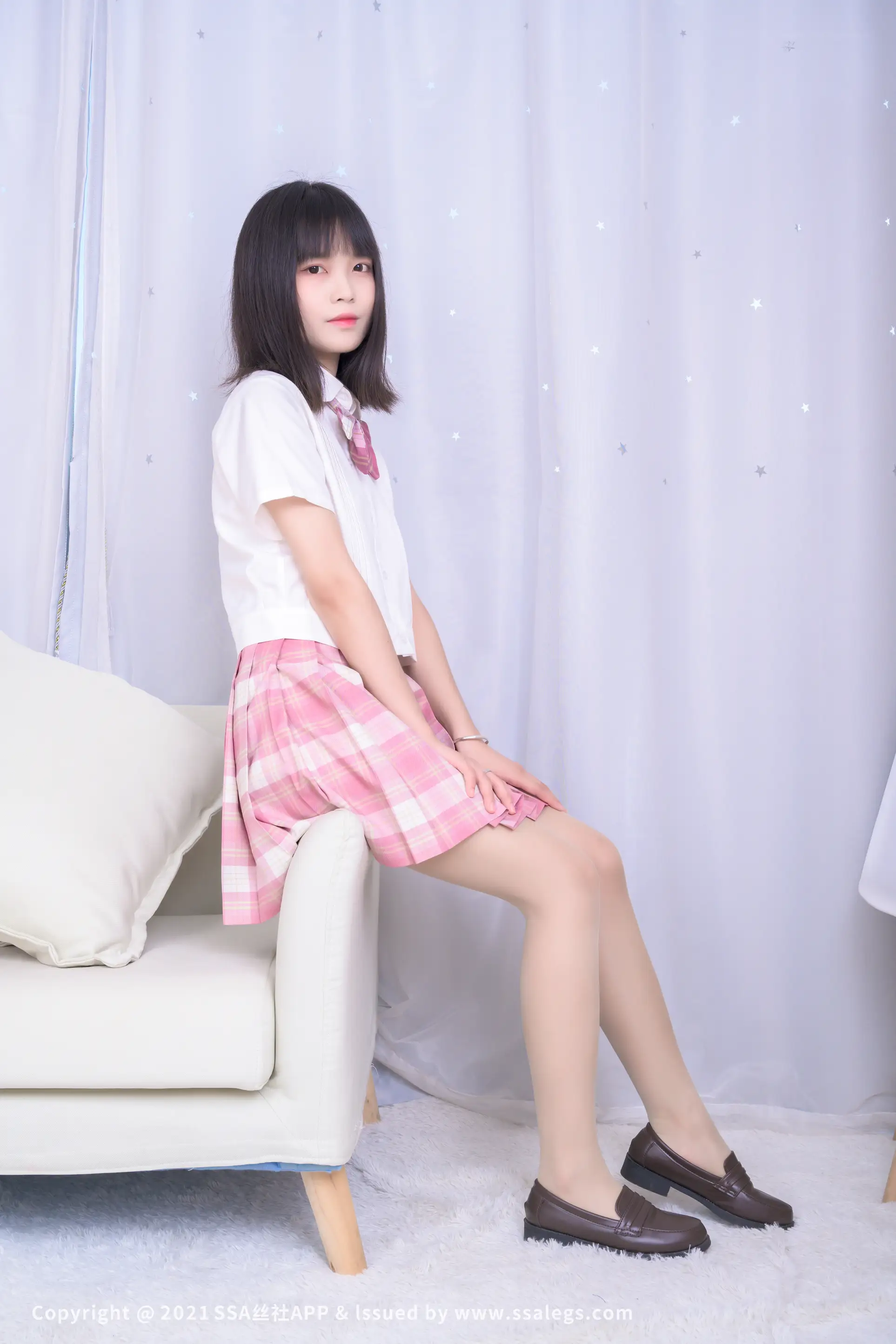 [SSA丝社] NO.700 模特丹丹的肉丝袜美脚(上)#[106P]-034