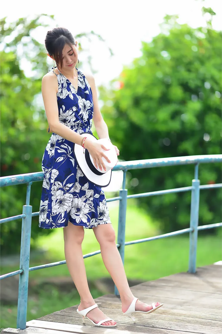 [街拍丝足] NO.196 赵婷婷 连衣裙凉高美腿 #街拍丝足、美足#[122P]-047