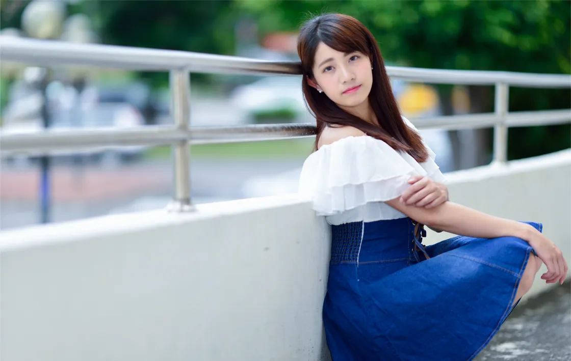 [街拍丝足] NO.168 姍姍 牛仔短裙涼高美腿 #街拍丝足、美足#[35P]-011