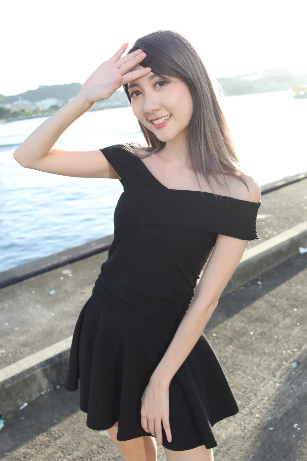 [街拍丝足] NO.140 Elaine Chung 连衣裙丝袜凉高美腿 #街拍丝足、美足#[73P]-049