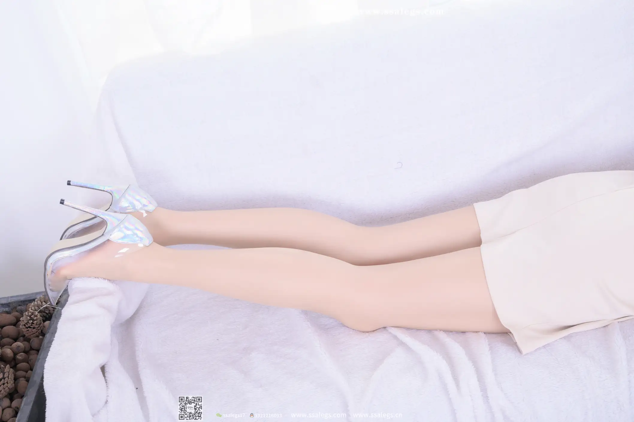 [SSA丝社] NO.445 素素 简简单单的穿开裆(上)、丝社、美足#[131P]-098