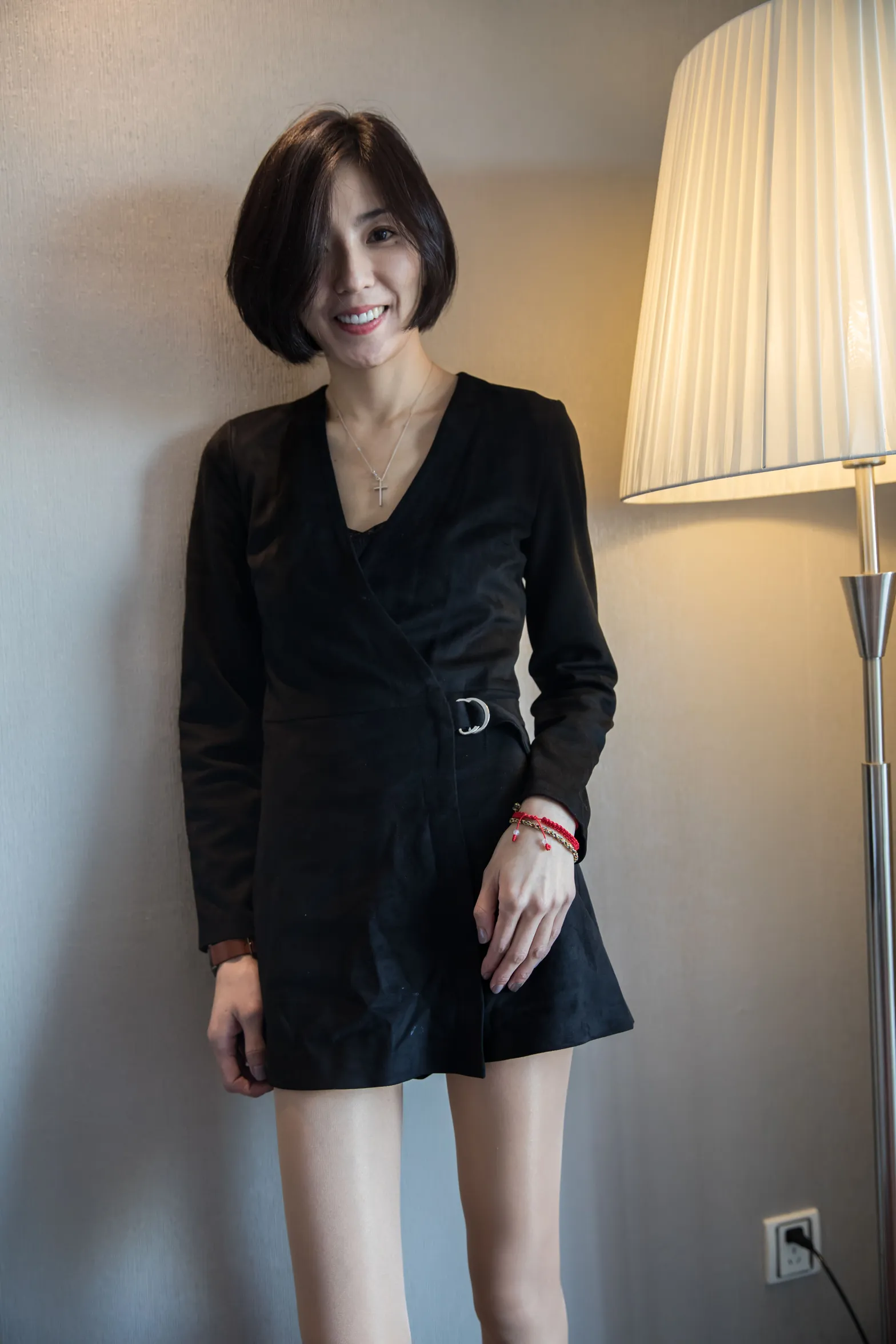 [街拍丝足] NO.120 酒店骨感美女肉丝高跟 #街拍丝足、美足#[88P]-028