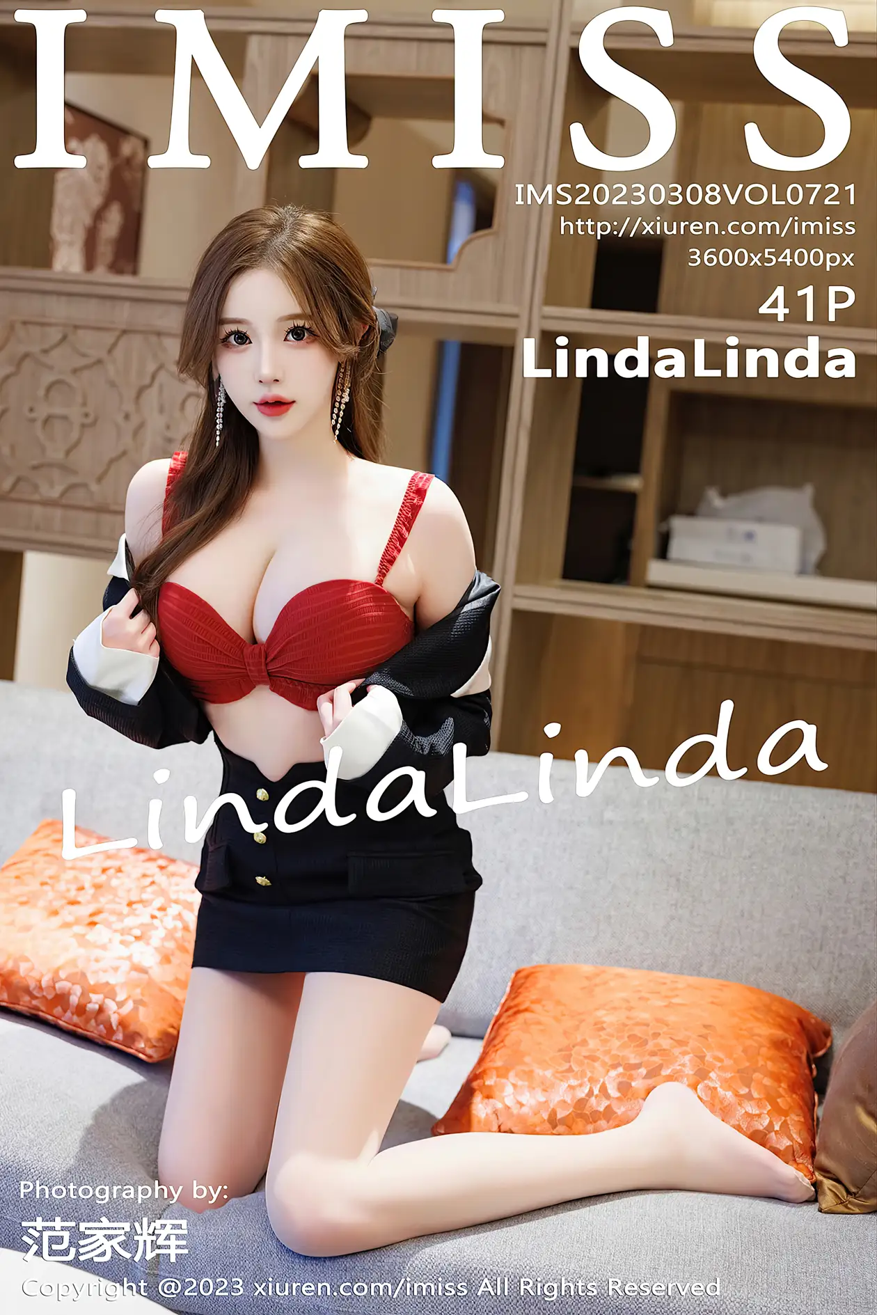 [爱蜜社] 2023.03.08 VOL.721 –LindaLinda [42P]-PicJJ