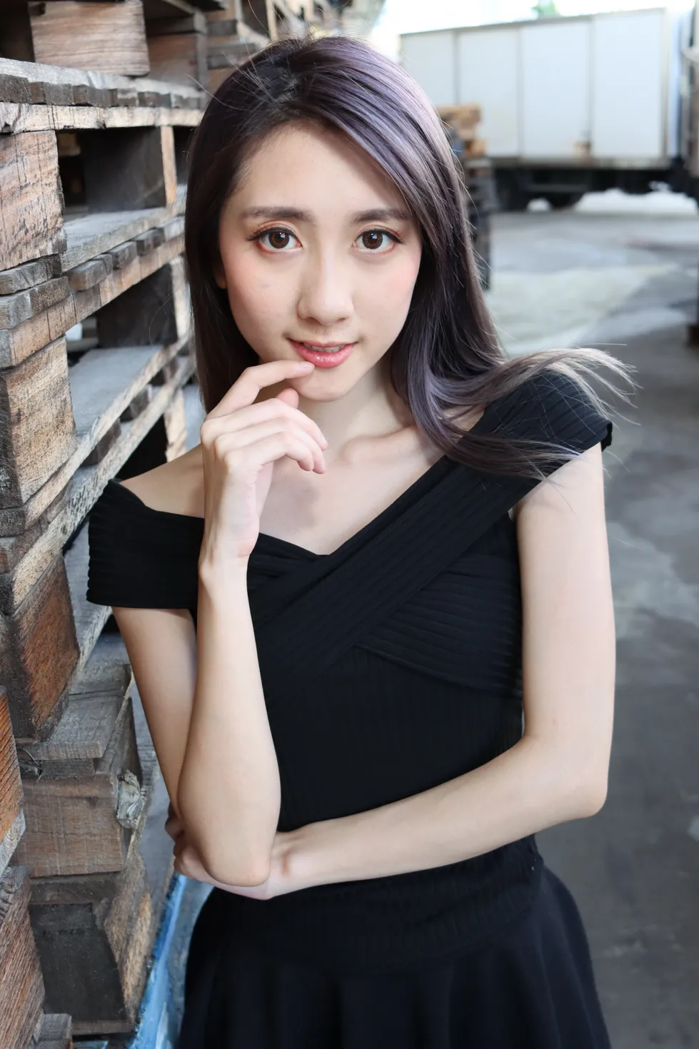 [街拍丝足] NO.140 Elaine Chung 连衣裙丝袜凉高美腿 #街拍丝足、美足#[73P]-015