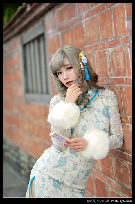 [街拍丝足] NO.069  薛凯云 林安泰古厝 高跟美腿外拍 #街拍丝足、美足#[76P]-039