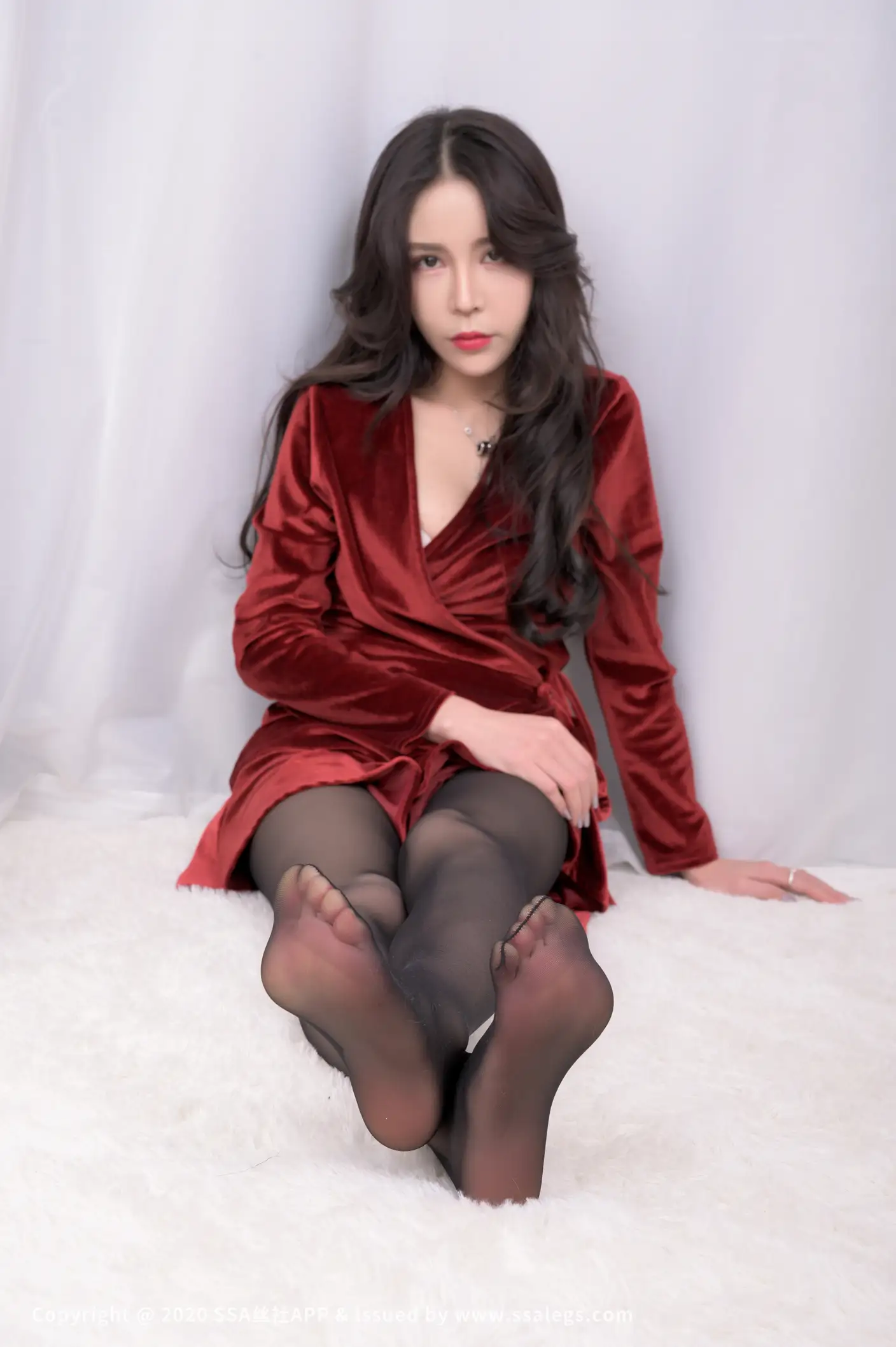 [SSA丝社] NO.554 娜娜 黑丝袜图展示（上)、丝社、美足#[127P]-117