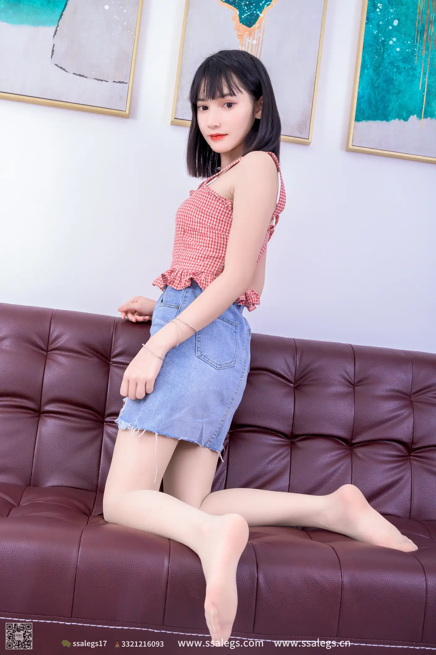 [SSA丝社] NO.485 冰冰（下)、丝社、美足#[102P]-051