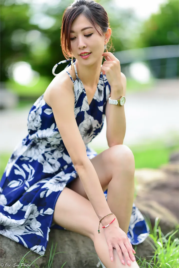 [街拍丝足] NO.196 赵婷婷 连衣裙凉高美腿 #街拍丝足、美足#[122P]-033