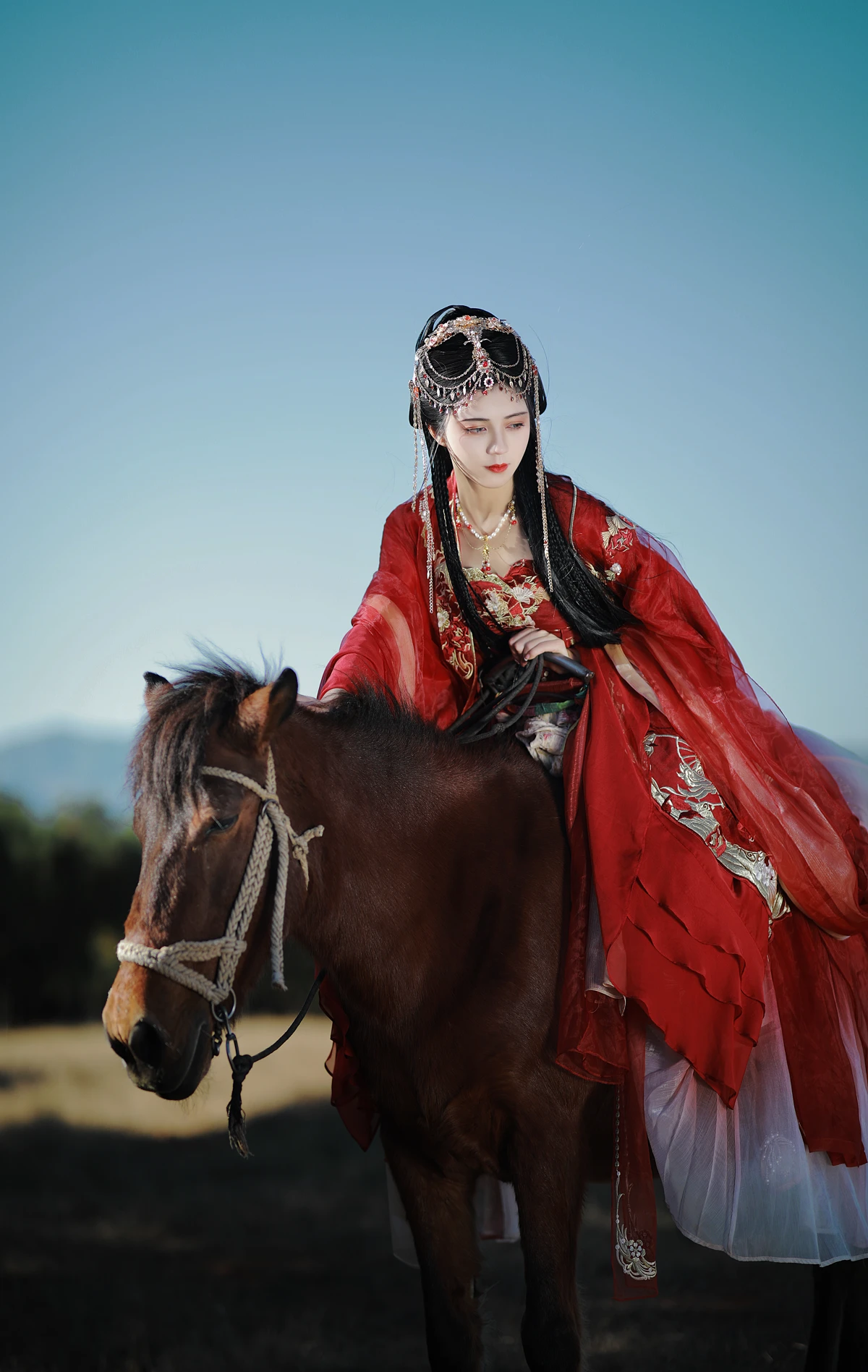 [艺图语]2023.01.13 Vol.2909 夕阳流火风舞沙，落日余晖映彩霞#吾岁#[23P]-009