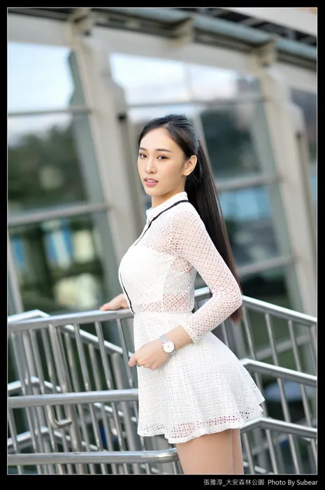 [街拍丝足] NO.091 张雅淳 大安森林 高跟美腿外拍 #街拍丝足、美足#[54P]-006